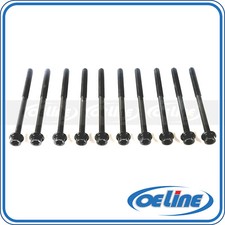 Head Bolts Kit For 01-12 Ford Focus Mazda 3 5 6 Mercury 2.0l 2.3l Dohc 16v