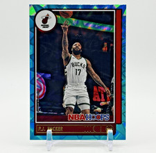 P.J. Tucker 2021-22 Panini NBA Hoops #133 Teal Explosion Heat NM