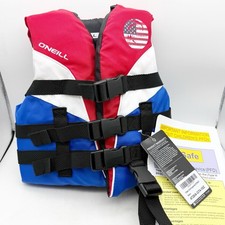 O'Neill CHILD PATRIOT life vest jacket USCG approve 30-50 superlite BRAND NEW