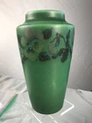 ROOKWOOD POTTERY MATTE DOUBLE VELLUM 9" VASE - SALLIE COYNE (#1918) signed