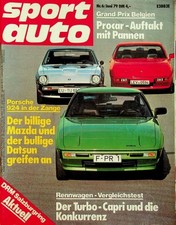 3) Sport Auto 06/1979 - Ford Capri Turbo Zakspeed  - Ford Escort Turbo von Immo