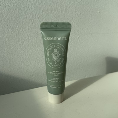 Essenherb Tea Tree Calming Soothing Cream Korean Skincare - .33 oz 10 ml NEW