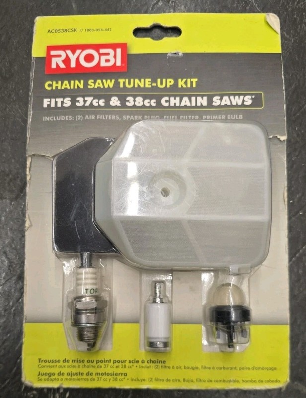 RYOBI Chain Saw Tune-Up Kit Fits 37cc & 38cc Chain Saws AC0538CSK D17