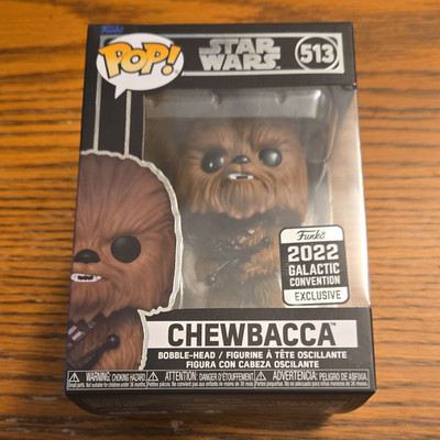 Funko Pop! Star Wars Chewbacca #513 2022 Star Wars Celebration Excl