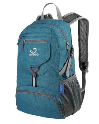 Ultraleichter Faltbarer Rucksack: 20L Packbarer Rucksack Daypack für