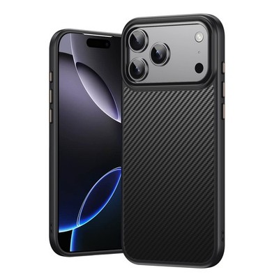 Carbon Fibre Hülle Für iPhone 17 16 15 14 13 Pro Max Handy Schutz Case Magsafe
