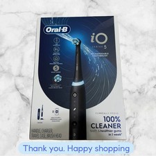 Oral-B iO Series 5 Rechargeable Electric Toothbrush Black BRAND NEW SHIP