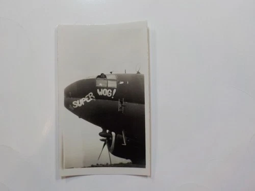 WW2 Photo Airplane Super Wog! Aircraft Photograph WW II Image Military War WWII