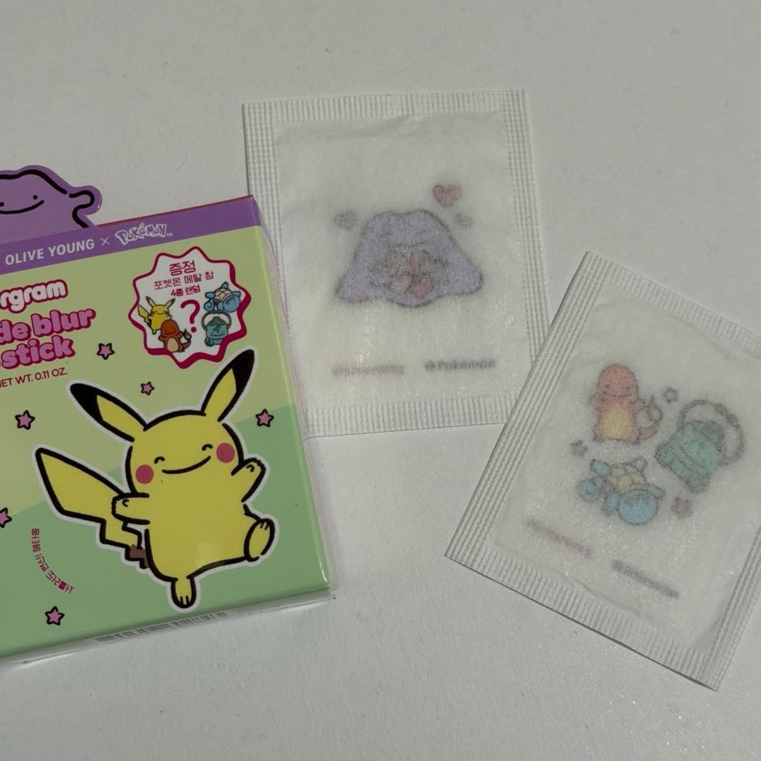 Pokemon Ditto Sticker Seal Korean Limited Edition Collectible