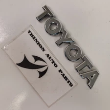 2002-2006 Toyota Camry Rear Trunk Emblem Logo Nameplate Badge Chrome OEM