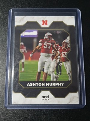 #B-3 - Ashton Murphy - Onit University of Nebraska Black Football 2025 - Base