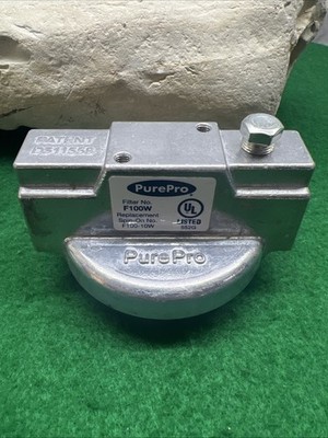 PurePro F100W oil filter adapter, Spin-on No. F100-10w