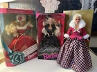 Vintage Barbie Doll Lot Of 2 NRFB Golden Winter Holiday Gala + Avon Rhapsody 90s