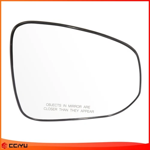 Chrome CONVEX W/Glass Passenger Side View Mirror Glass For Toyota Rav4 2013-2017