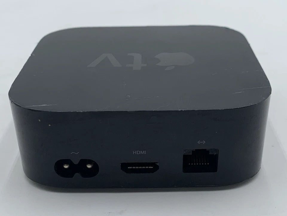Apple TV A1842 2017 4K 32 GB 3 GB RAM WIFI HD transmisor multimedia SOLO SIN control remoto justo Foto 4 de 4