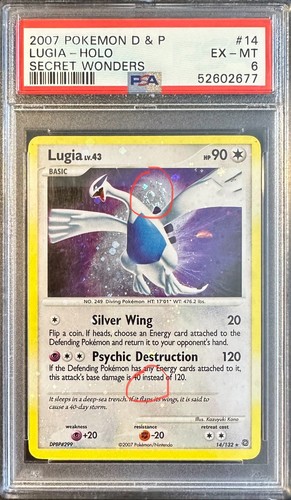 Lugia graded PSA 6 for sale on eBay