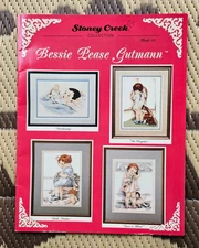 Bessie Pease Gutmann 4 Pattern Cross Stitch Booklet ~ Stoney Creek #171
