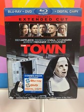 The Town Blu-ray/DVD, 2010, 2-Disc Set, Extended/Theatrical NEW w/slip wear