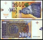 Macedonia 2000 Denari 2022, UNC-, P-33a