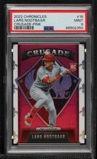2022 Panini Chronicles Crusade Pink Prizm 7/50 Lars Nootbaar #15 PSA 9 MINT 0e2x