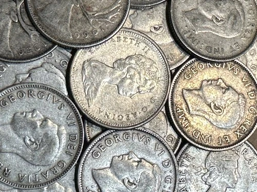 Silver Canada Quarter YOU CHOOSE HOW MANY