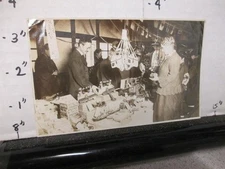 photo 1920s Japan market booth tin windup toy airplane boat car Aitsuki soap