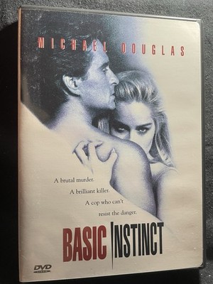 DVD BASIC INSTINCT MICHAEL DOUGLAS SHARON STONE VERHOEVEN