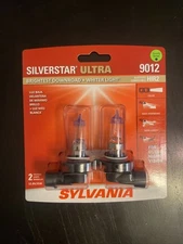 NEW - Sylvania Silverstar ULTRA 9012 Pair Set High Performance Headlight 2 Bulbs