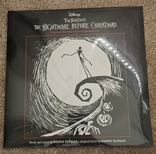 LIMITED EDITION THE NIGHTMARE BEFORE CHRISTMAS 2023 2LP Reissue ZOETROPE NM