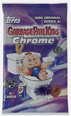 2020 TOPPS GPK Tomb Raider #17 ゴールドフォイル 5 FOIL PACKS Topps 2020 GPK Garbage Pail Kids CHROME Series 3