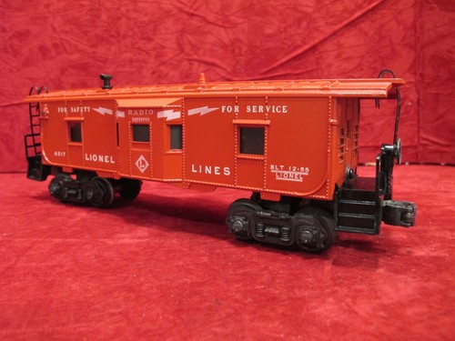 c7 POSTWAR Lionel # 6517 Illuminated Bay Window Caboose~TESTED AND WORKS - Picture 6 of 15