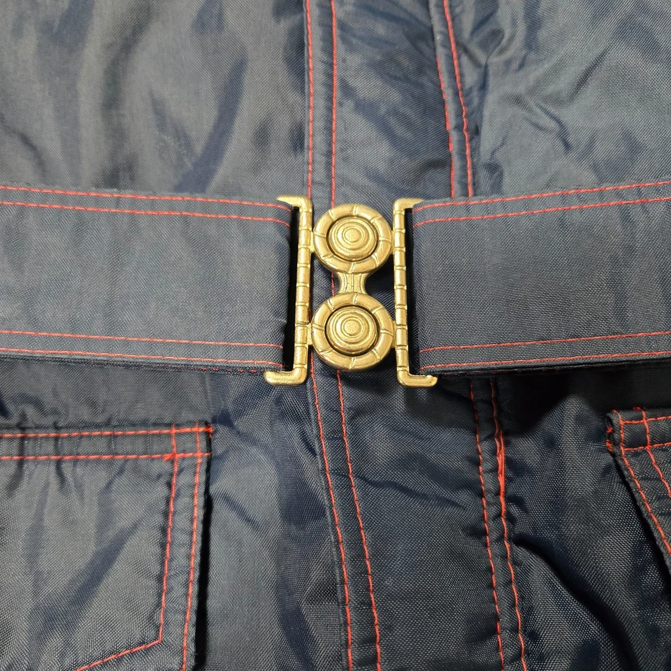 Baberos de nieve Polaris vintage años 70 para hombre traje de nieve grande con cinturón *Leer descripción* Foto 2 de 4