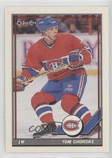 1991-92 O-Pee-Chee Tom Chorske #287 0il7