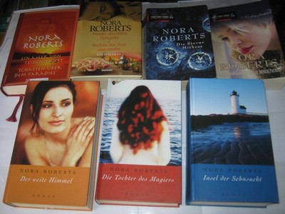 42 x Nora Roberts Liebesromane  Winterwunder Herbstmagie Kinder des Sturms....