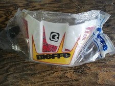 BIEFFE CROSS ENDURO VISIERA CASCO NUOVA ORIGINALE ANNI 80 FONDO MAGAZZINO 