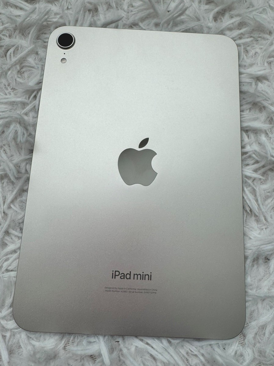 Apple iPad Mini 7th Gen (A17 Pro) - 128GB Silver WiFi - 100% Batt