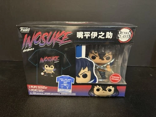 FUNKO POP TEES  ! INOSUKE HASHIBIRA DEMON SLAYER SIZE LG