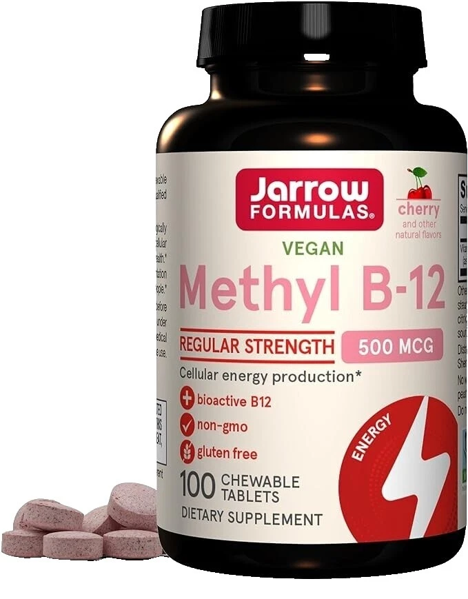 Cápsula de vitamina B12 Jarrow Formulas vitaminas y minerales