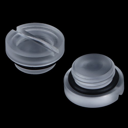 2pcs Frosted G1/4 Water Plug Matte Acrylic Water Stop Lock Seal Button_Q - Afbeelding 6 van 12