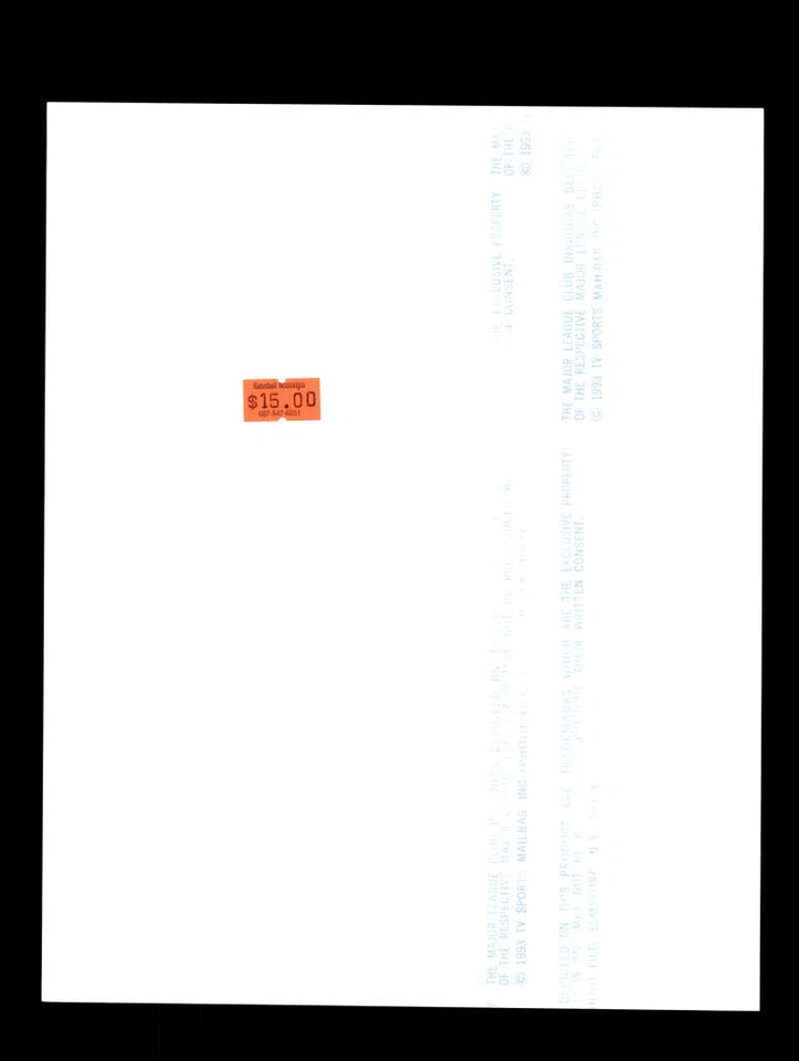 Tim Salmon PSA DNA Signed  8x10 Photo Autograph Angels - Image 2 of 2