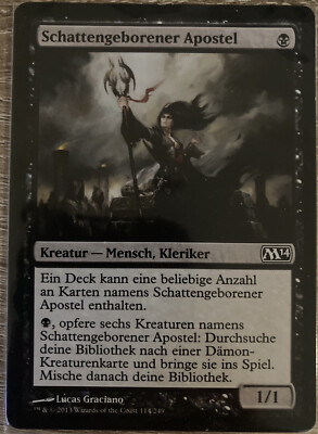 1x Schattengeborener Apostel | Shadowborn Apostle M14 Magic MTG deutsch
