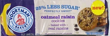 Voortman Bakery OATMEAL RAISIN Cookies 8.04 Oz Pack NEW - FREE SHIPPING