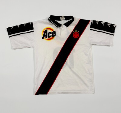 VASCO DA GAMA BRAZIL 1999/2000 #10 HOME SHIRT JERSEY KAPPA