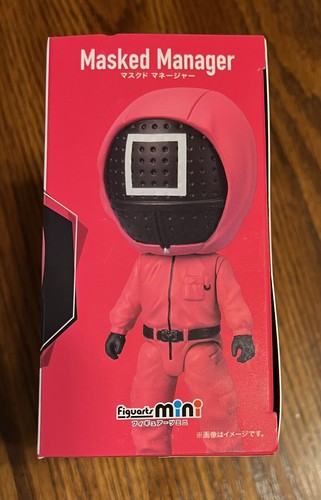 Netflix Squid Game Masked Worker◾️ BANDAI Figuarts Mini 095 - NEW Sealed Box - Picture 3 of 5
