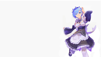 Anime rem rezero kara hajimeru isekai seikatsu maid Playmat Game Mat Desk
