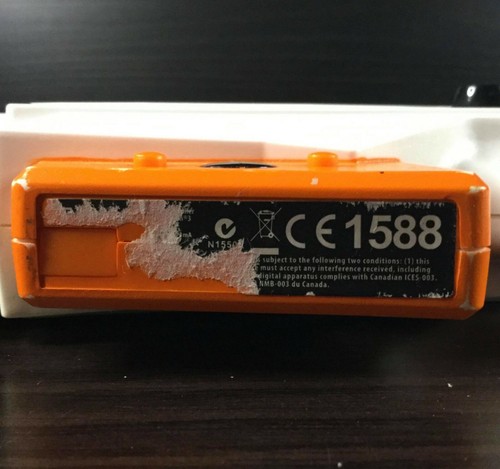 PS3 Top Shot Elite Gun Cabela 1588 - No Dongle/Receiver - White/Orange - Tested! - Picture 7 of 10