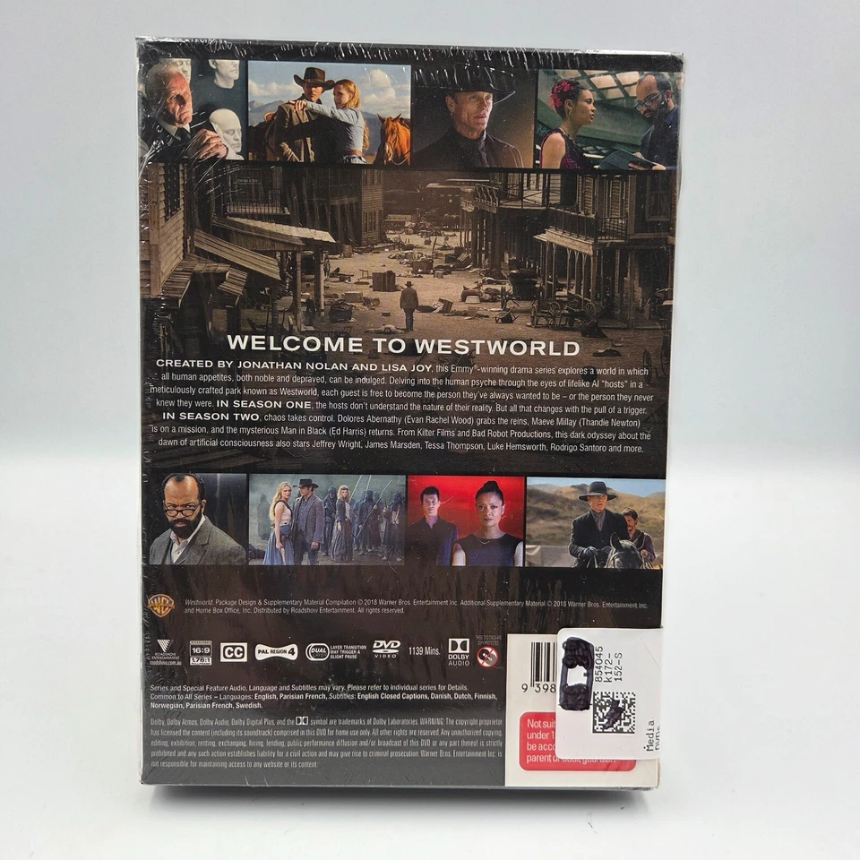 Westworld (MA15+) Temporada Dos: The Door DVD 6 Discos Pal Region 4 HBO NUEVO Foto 3 de 3