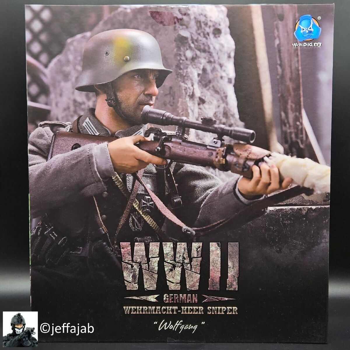 1:6 Scale DiD WWII German Wehrmacht Heer Sniper Wolfgang 12 1:6 Scale DiD WWII German Wehrmacht Heer Sniper Wolfgang 12
