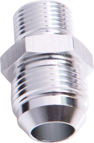 Aeroflow Metric M16 X 1.5mm To -6AN Silver Male M16 X1.5mm To -6AN AF733-06S