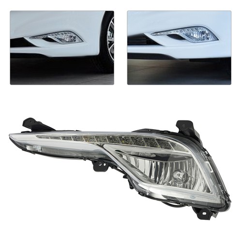 LED Fog Light Left Driver Side Fog Lamp Assembly For Hyundai Sonata 2013-2014